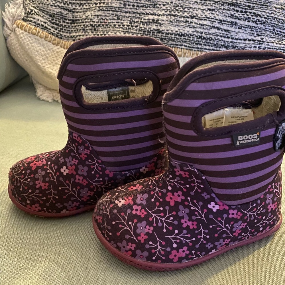Kids Bog Boot Purple Size 6
